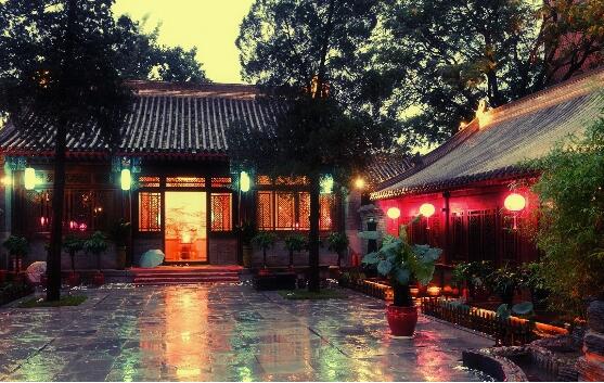 北京覺品酒店是一所四合院主題式酒店.jpg